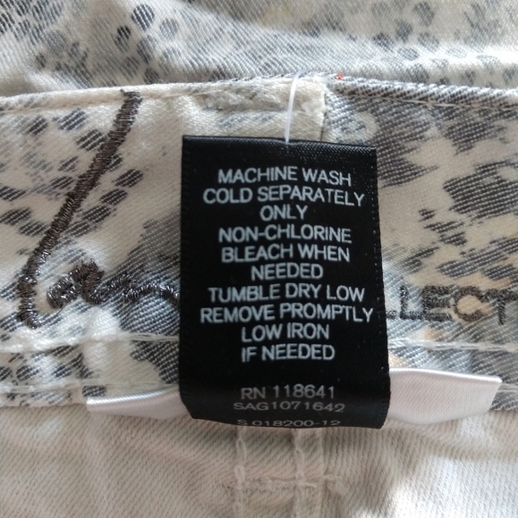 Lane Collection 👖NEW Platinum Denim Skinny Jeans Plus Size - Picture 11 of 13